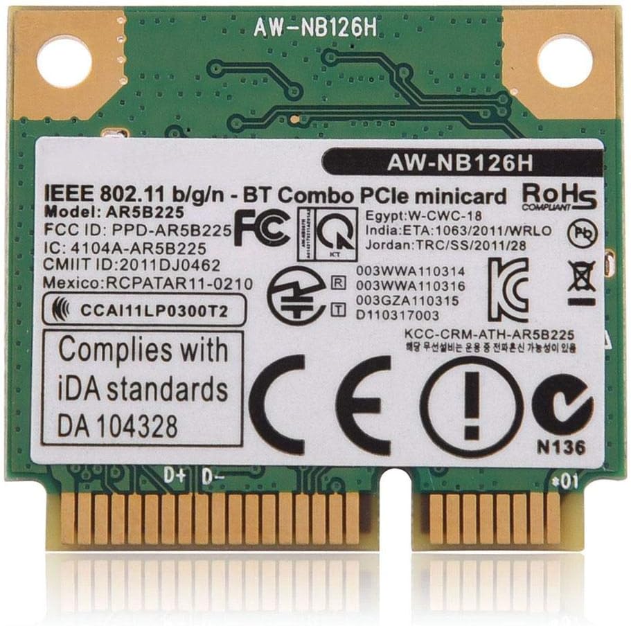 tarjeta red wifi pc portatil